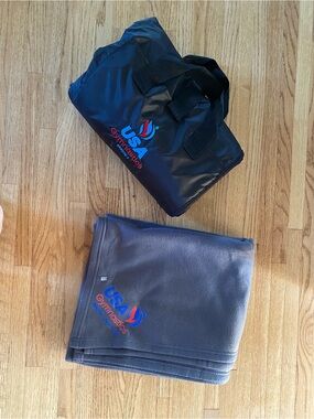 2 USAG Gymnastic Blankets